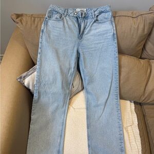 Dynamite Mika Light Wash Straight Leg Jeans